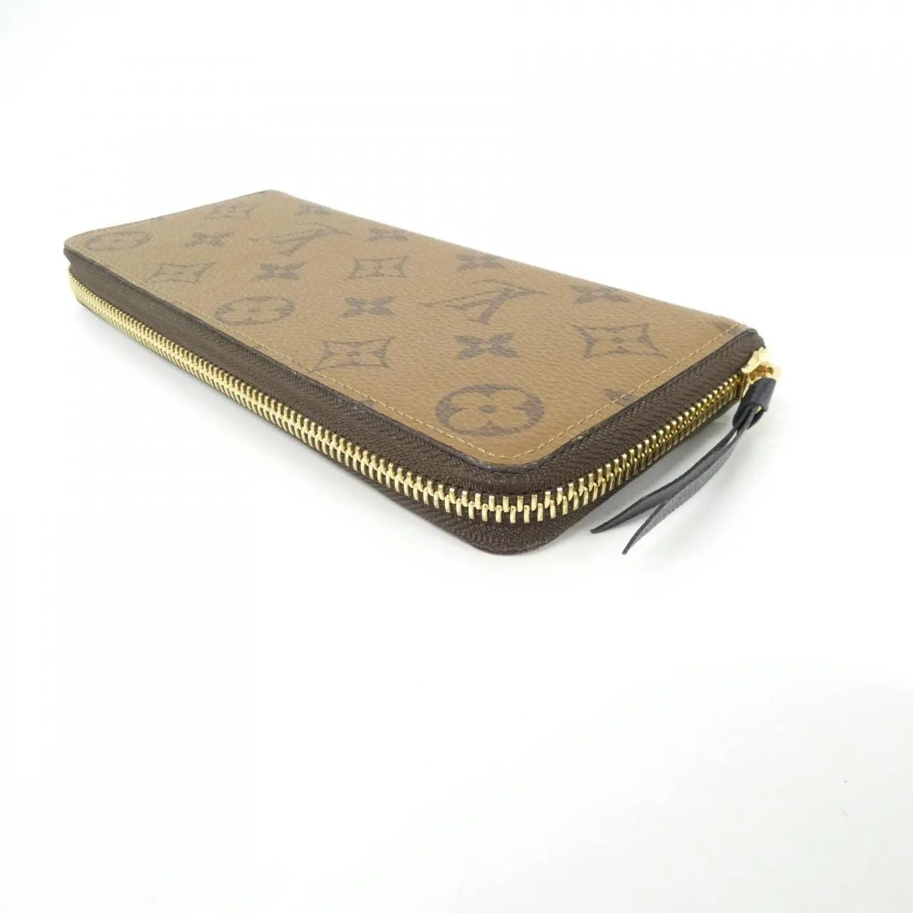 LOUIS VUITTON M82336 Wallet Monogram 黑色 Monogram 中古品A - 縮圖 2