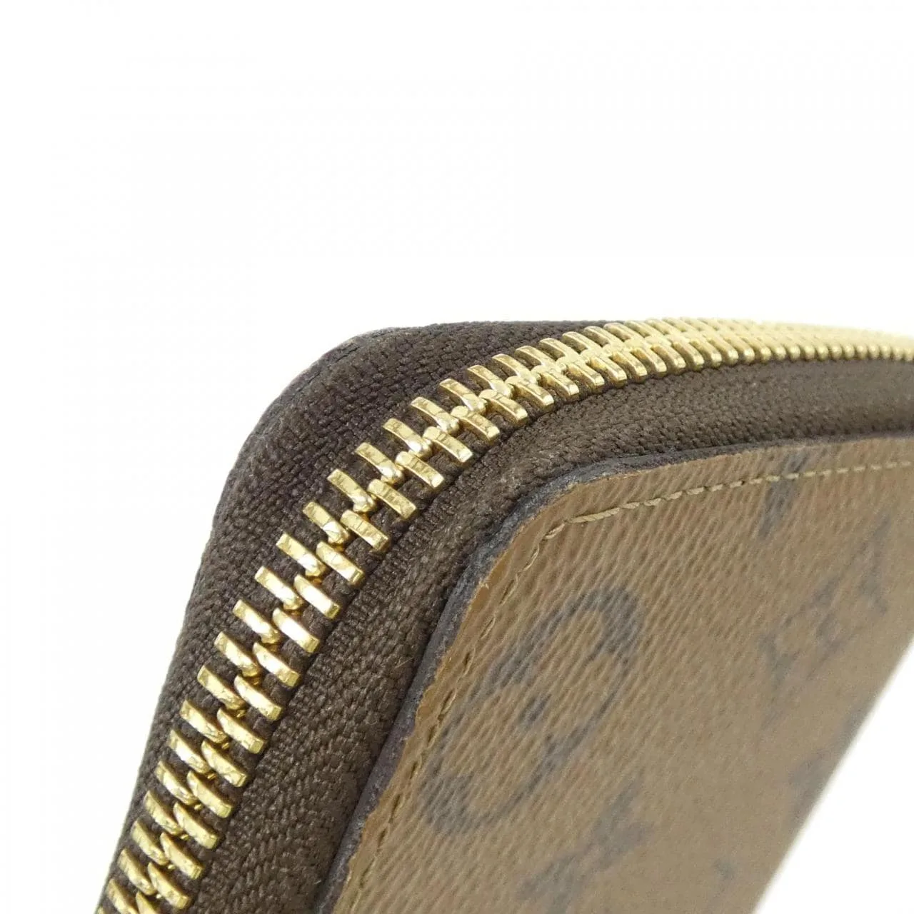 LOUIS VUITTON M82336 Wallet Monogram 黑色 Monogram 中古品A - 縮圖 4