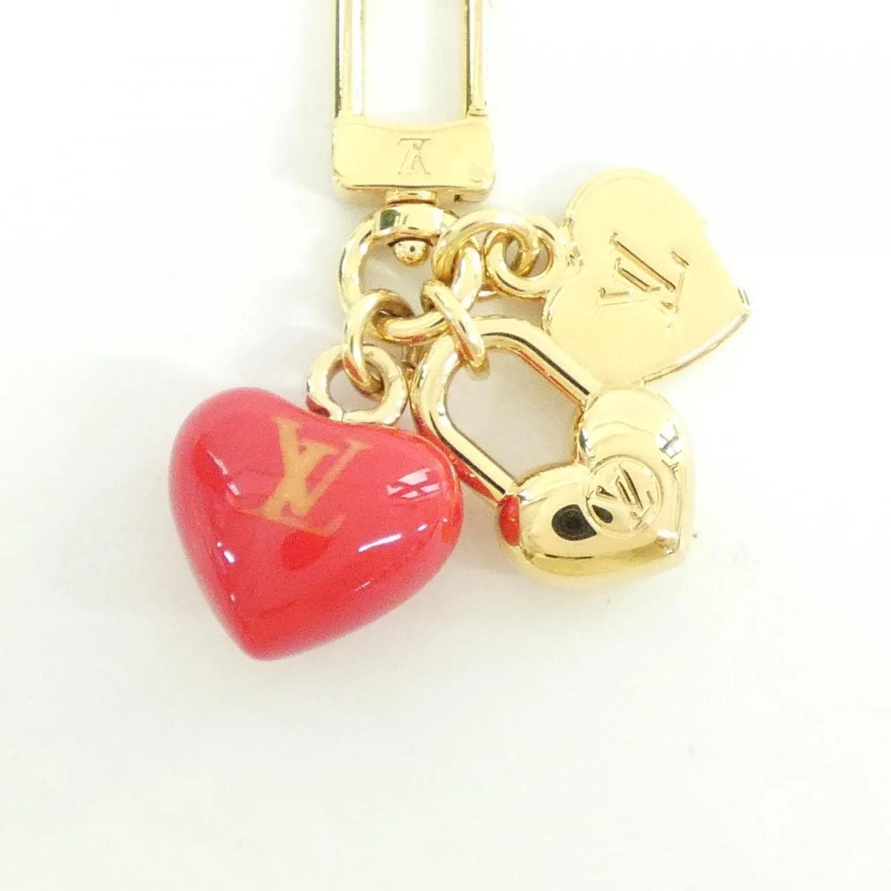 LOUIS VUITTON M02511 Wallet 紅色 中古品A - 縮圖 2