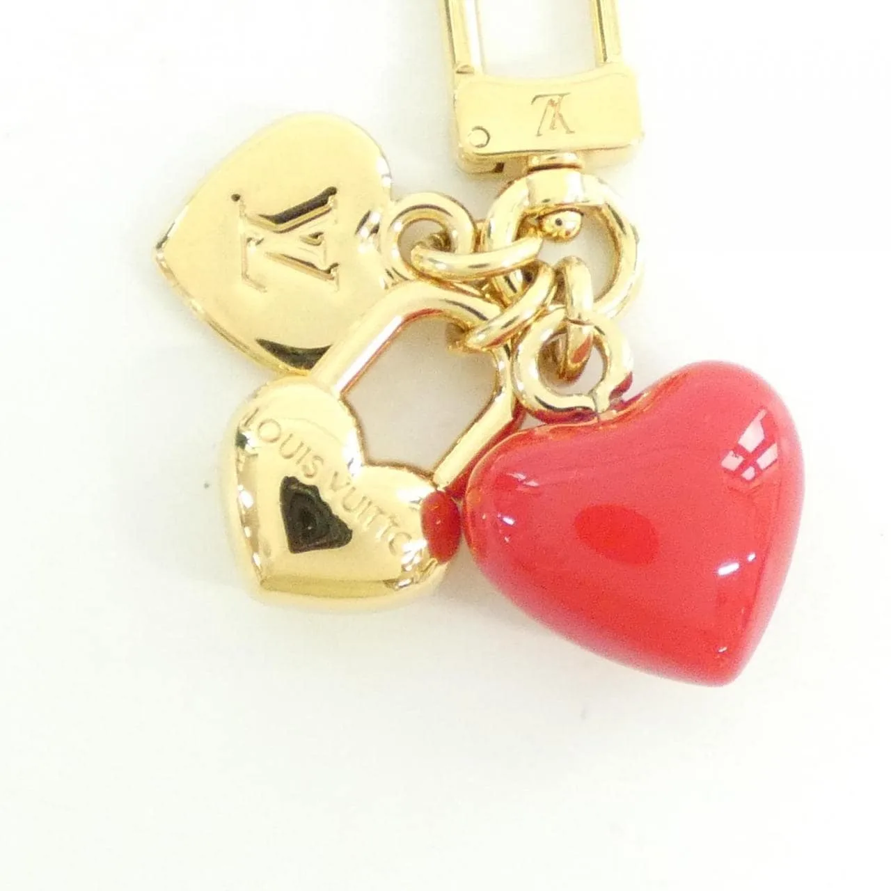 LOUIS VUITTON M02511 Wallet 紅色 中古品A - 縮圖 3