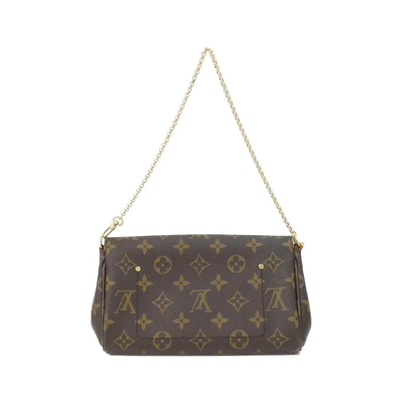 LOUIS VUITTON M40717 Shoulder Monogram 黑色 Monogram 中古品A - 縮圖 2