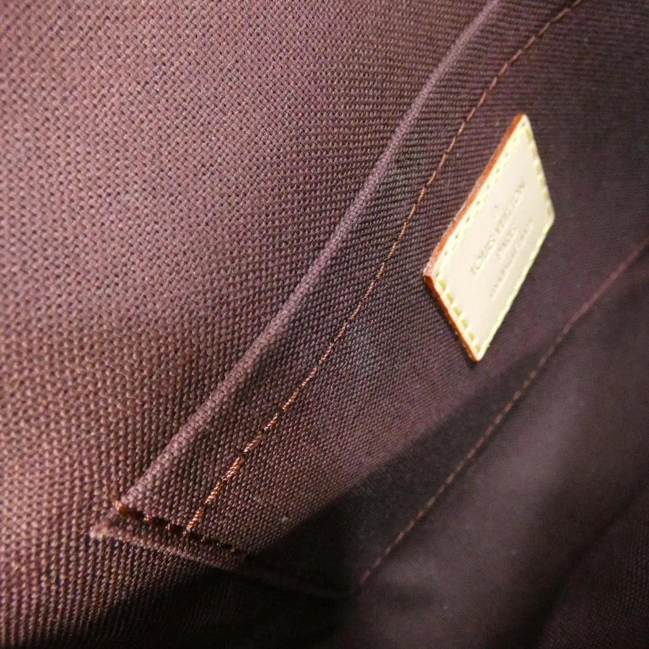 LOUIS VUITTON M40717 Shoulder Monogram 黑色 Monogram 中古品A - 縮圖 7