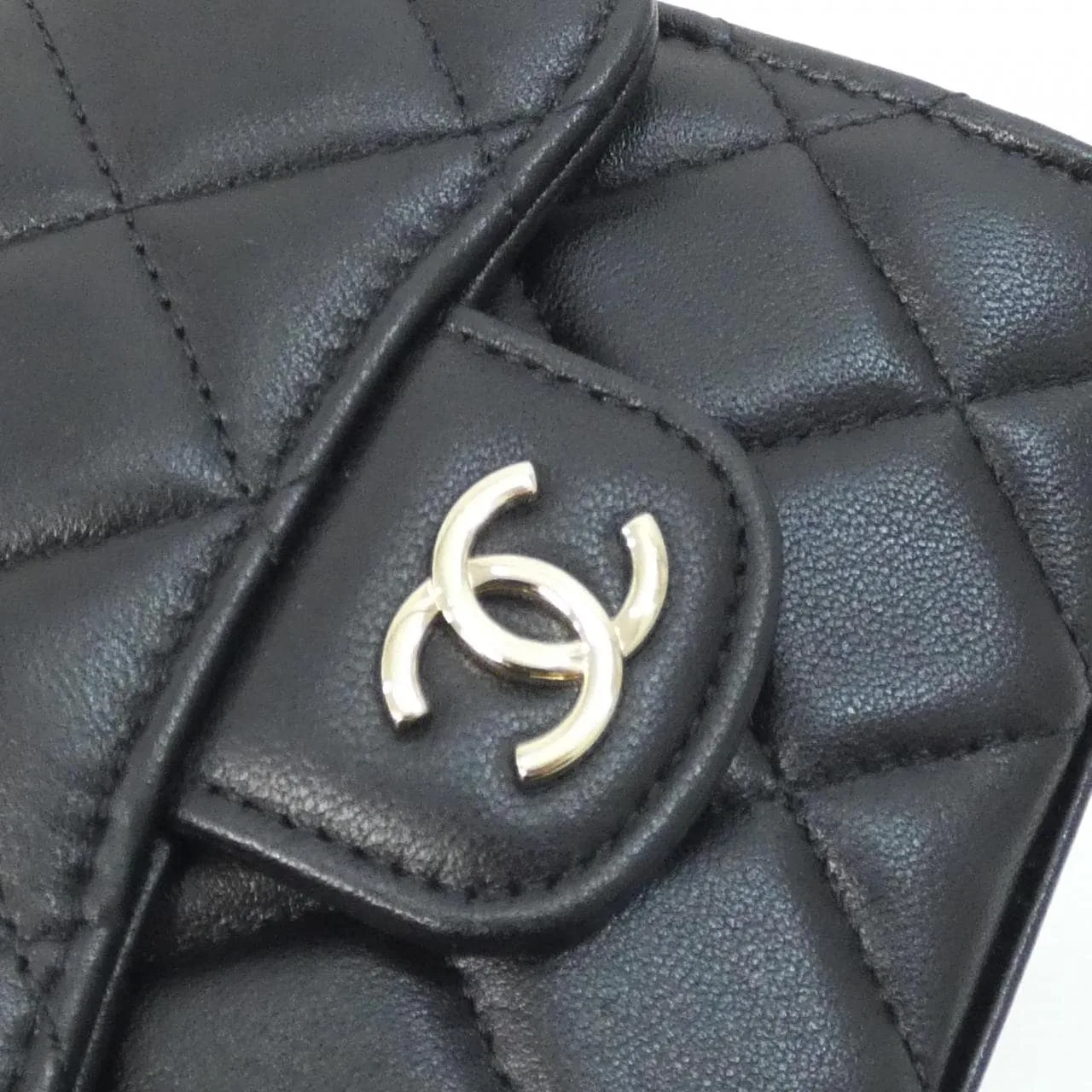 CHANEL Timeless Classic AP2682 Shoulder Lambskin 黑色 羊皮 中古品A - 縮圖 5