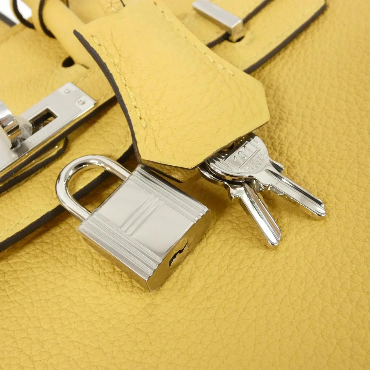 HERMES Birkin 041344CK Handbag Togo Togo Leather Unused - Thumbnail 4