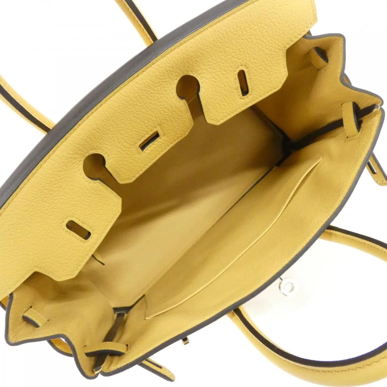 HERMES Birkin 041344CK Handbag Togo Togo Leather Unused - Thumbnail 6