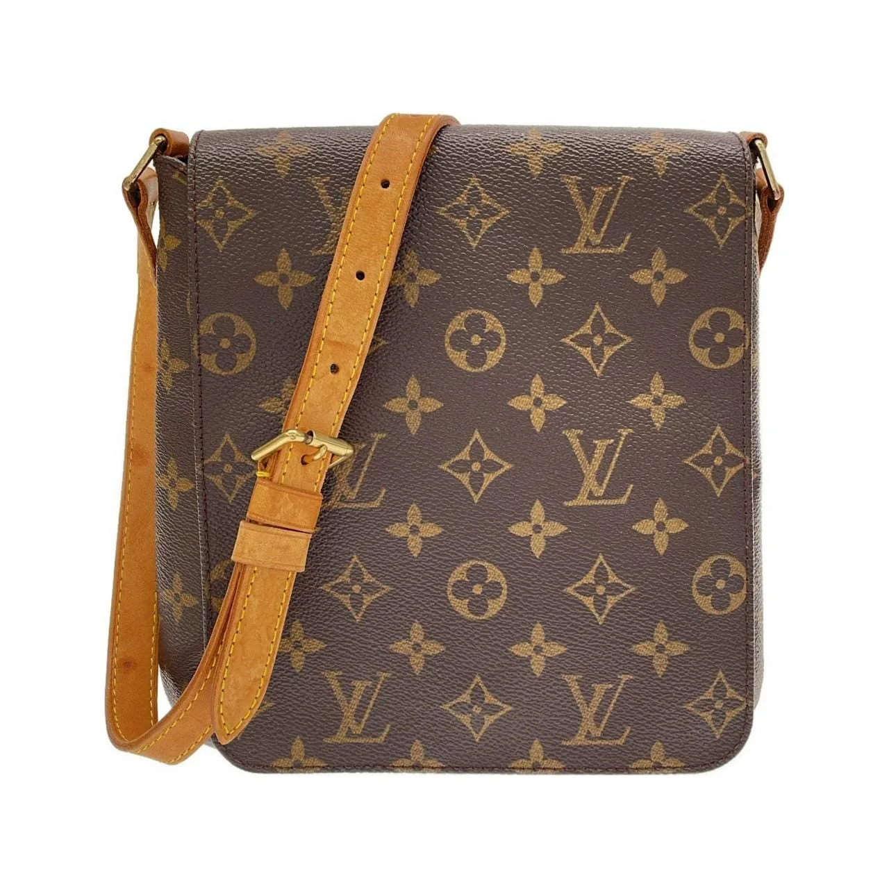 LOUIS VUITTON Musette M51387 Shoulder Monogram Black