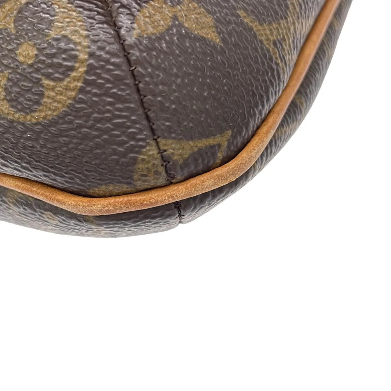 LOUIS VUITTON Musette M51387 Shoulder Monogram 黑色 Monogram 中古品B - 縮圖 3