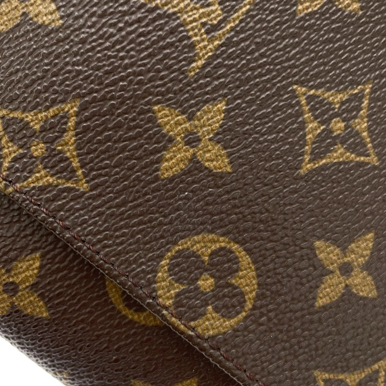 LOUIS VUITTON Musette M51387 Shoulder Monogram 黑色 Monogram 中古品B - 縮圖 6