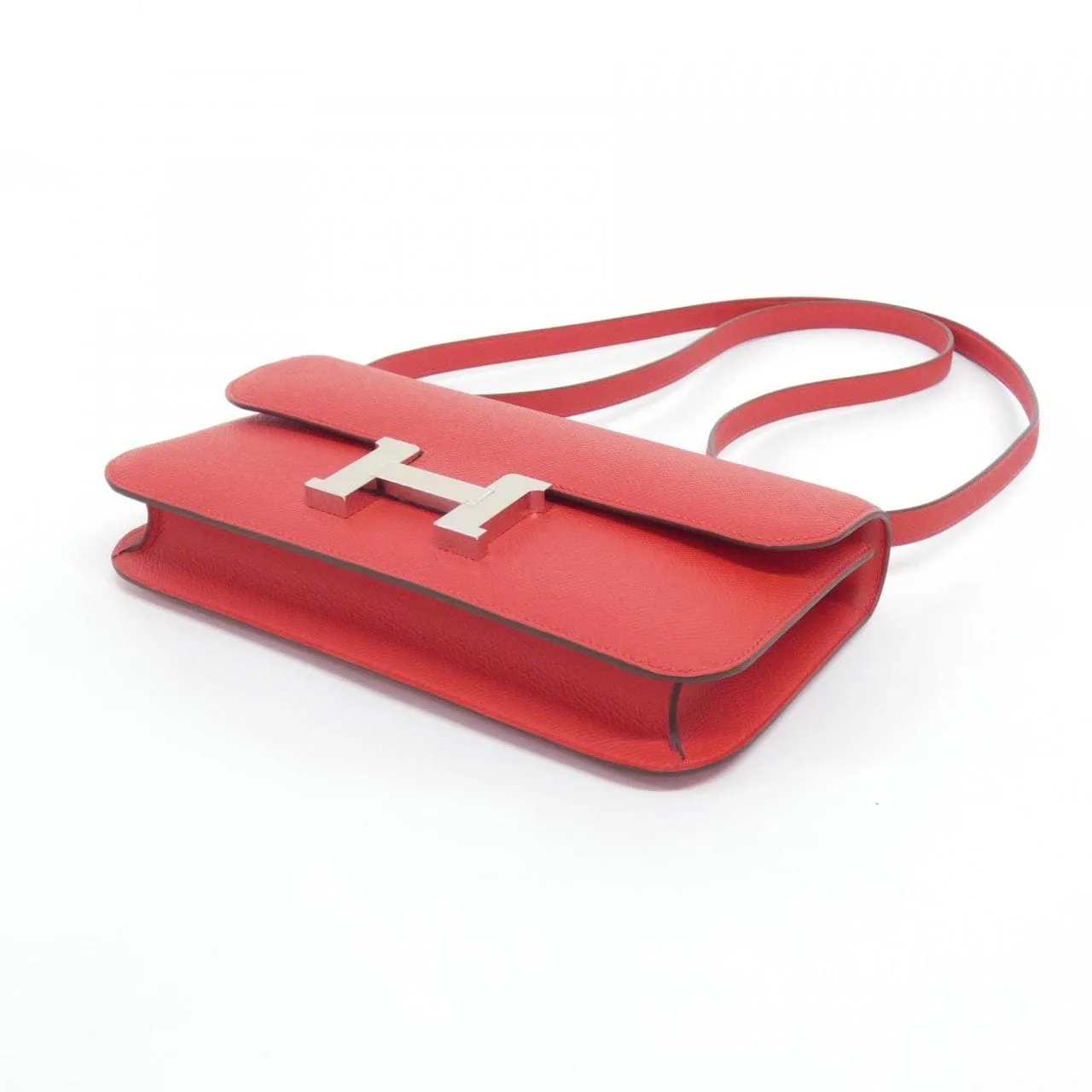 HERMES Constance 085425CK Shoulder Epsom Rouge Epsom Leather Unused - Thumbnail 3