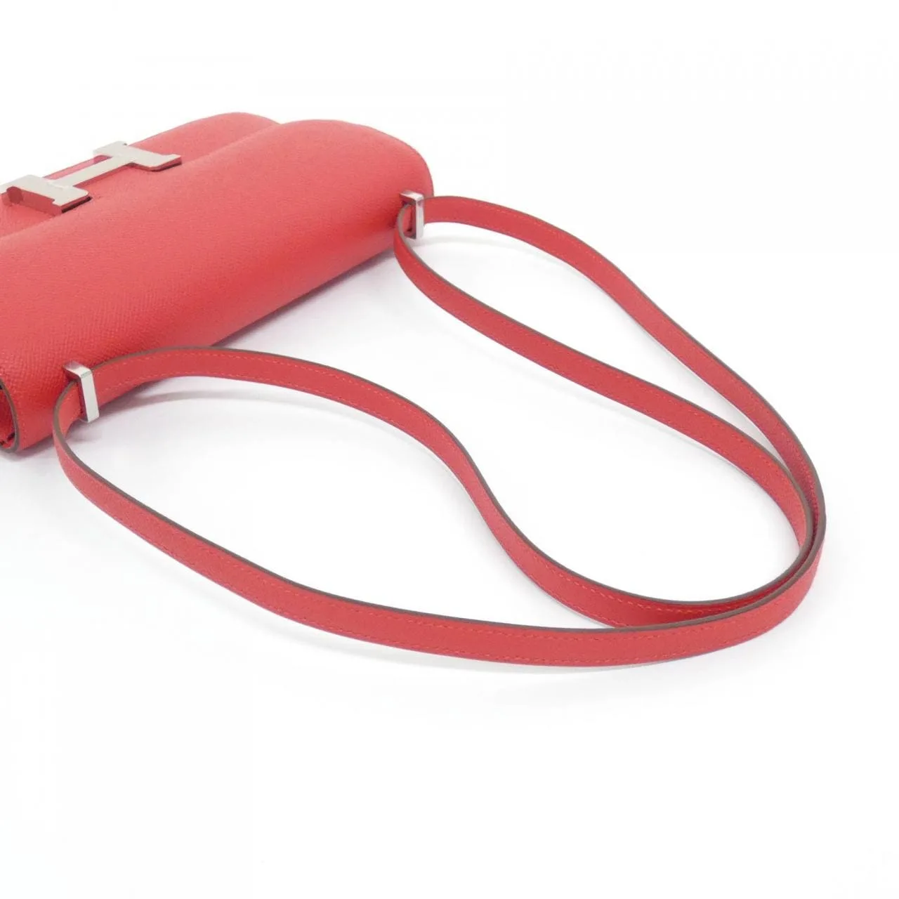 HERMES Constance 085425CK Shoulder Epsom Rouge Epsom Leather Unused - Thumbnail 4