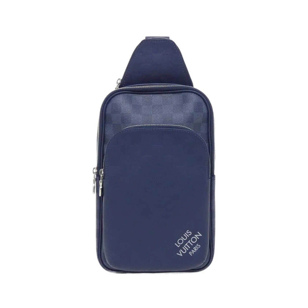 LOUIS VUITTON Avenue N40439 Shoulder Damier Blue