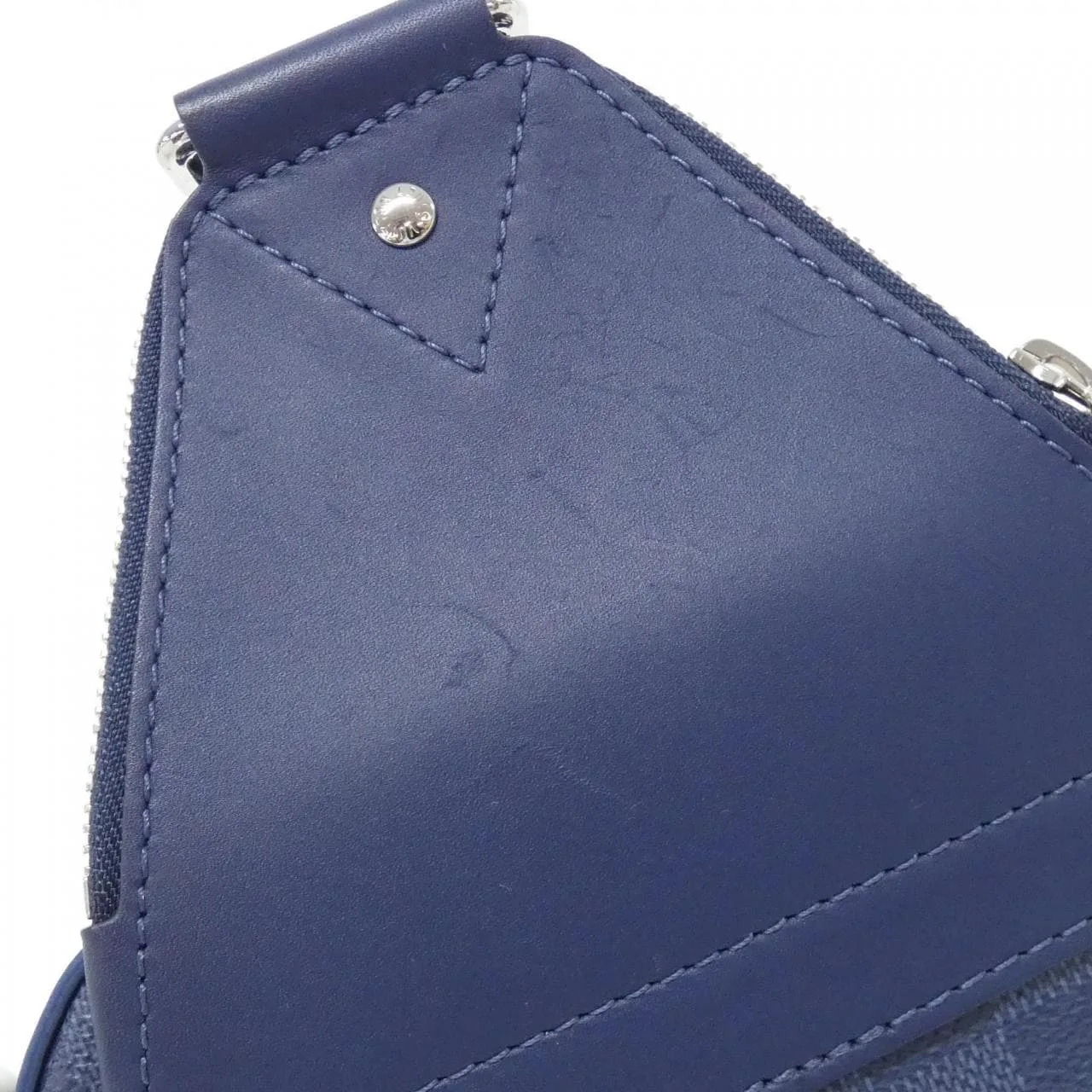 LOUIS VUITTON Avenue N40439 Shoulder Damier 藍色 Damier 中古品A - 縮圖 5