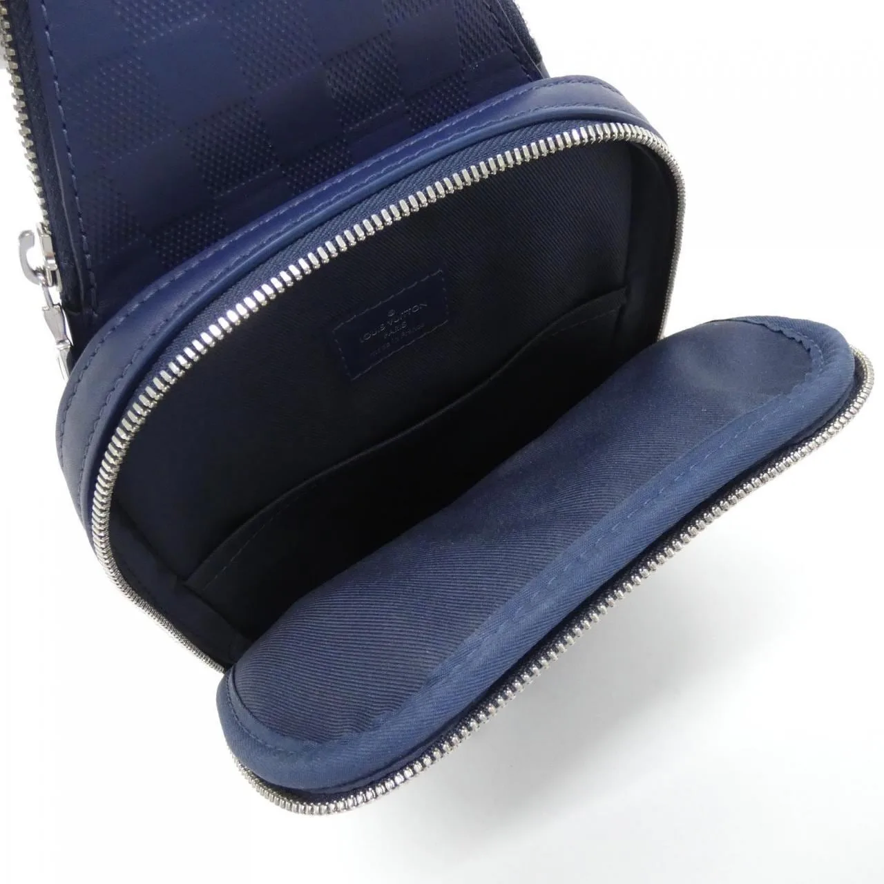 LOUIS VUITTON Avenue N40439 Shoulder Damier 藍色 Damier 中古品A - 縮圖 7