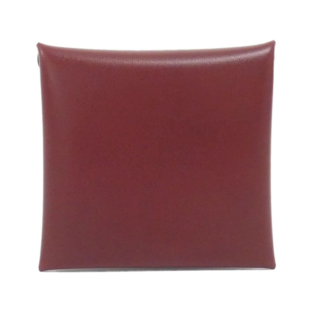 HERMES 078405CK Coin Case Box Calf Rouge Box Calf Leather Unused - Thumbnail 2