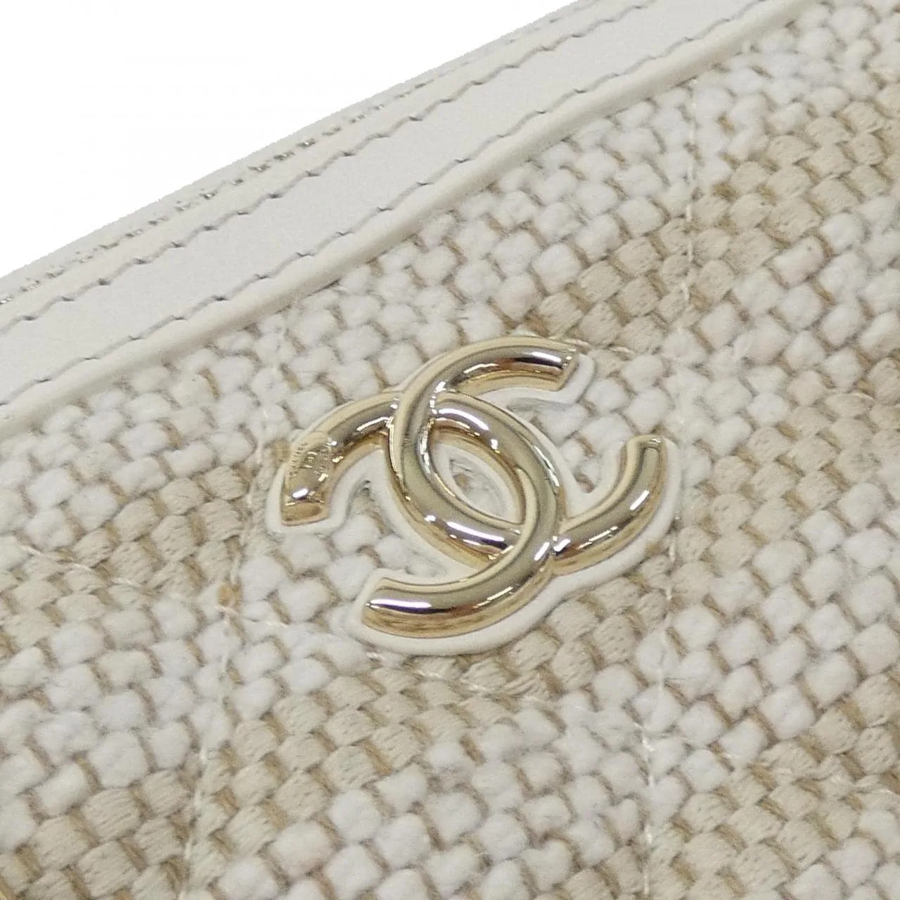 CHANEL AP4986 Handbag Canvas White Canvas Rank A - Thumbnail 6