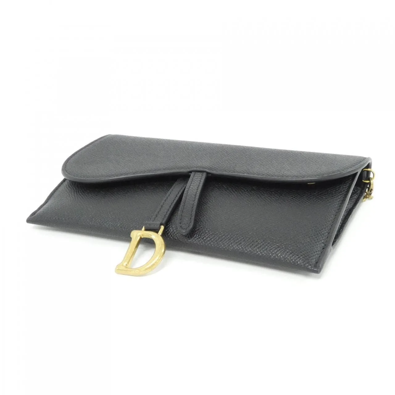 DIOR Saddle S5614CWVG Wallet 黑色 中古品A - 縮圖 3