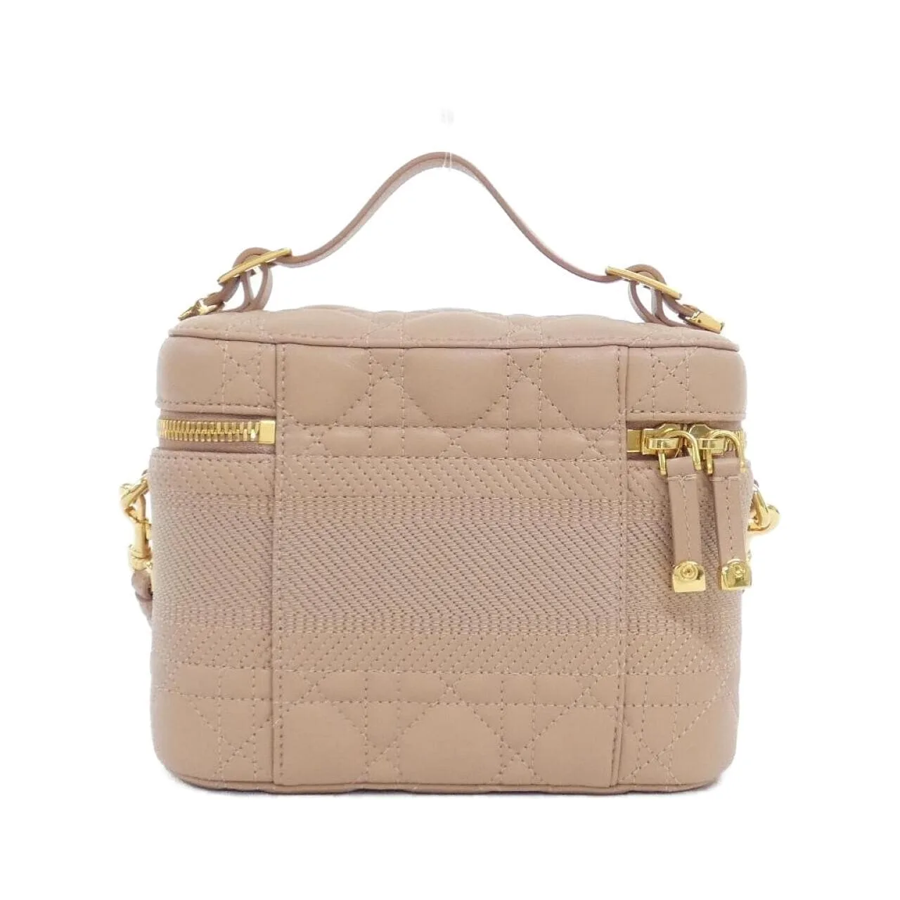 DIOR Book Tote S5488UNTR Handbag Lambskin 粉色 羊皮 中古品A - 縮圖 2