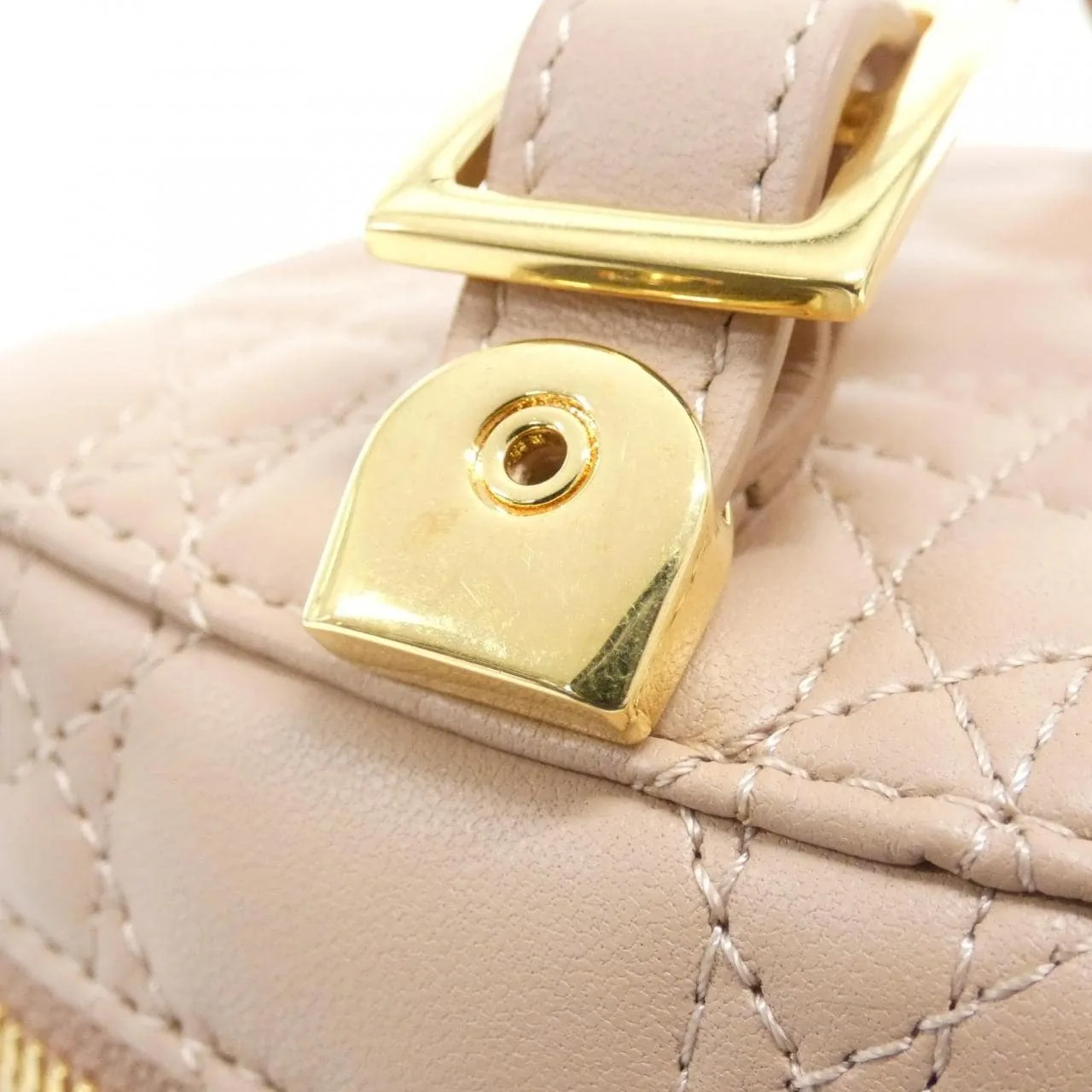 DIOR Book Tote S5488UNTR Handbag Lambskin 粉色 羊皮 中古品A - 縮圖 5