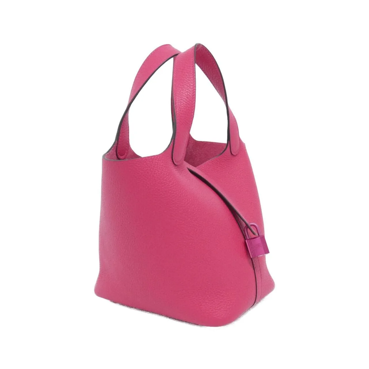 HERMES Picotin 079194CA Handbag Clemence Black