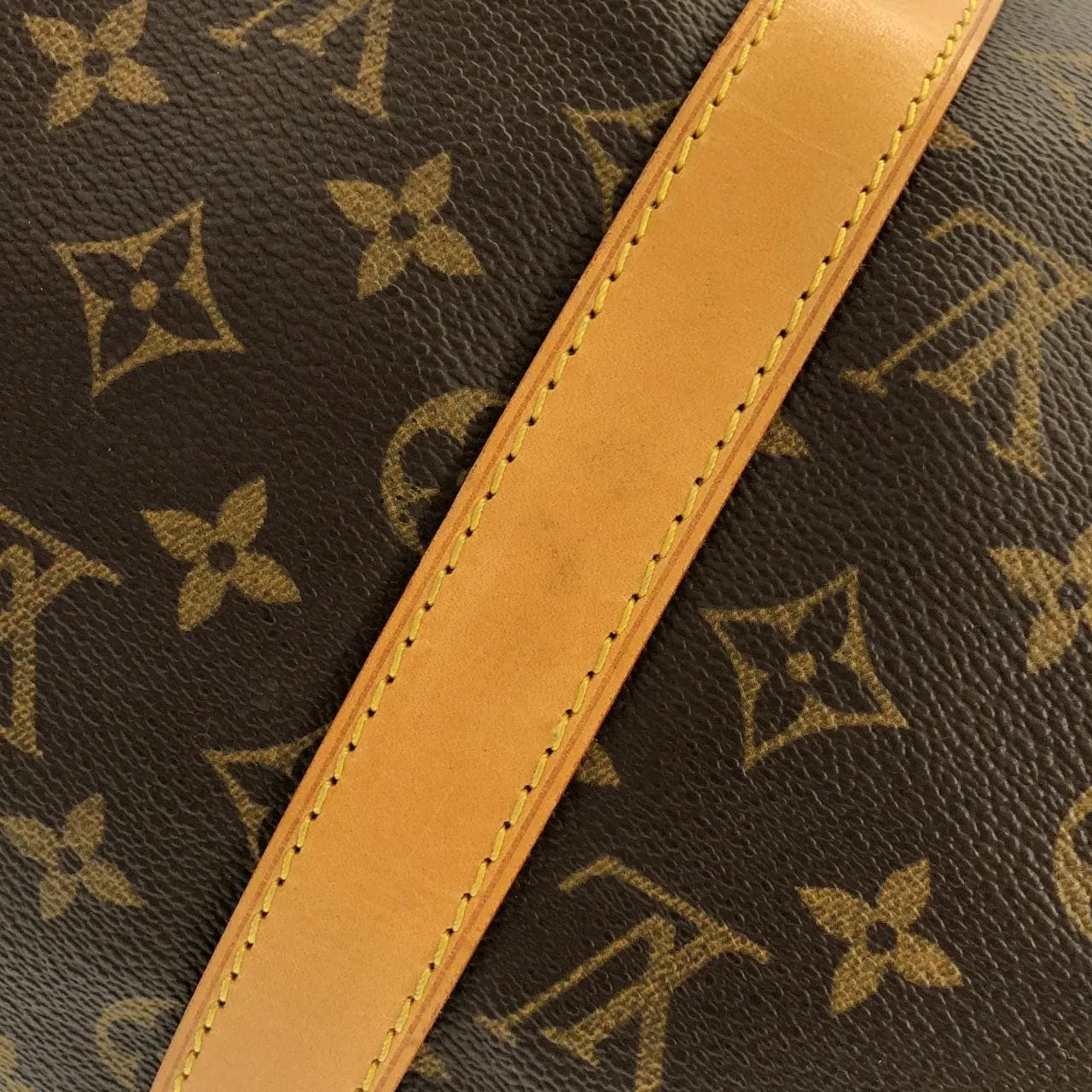 LOUIS VUITTON Keepall M41416 Boston Monogram 黑色 Monogram 中古品A - 縮圖 5