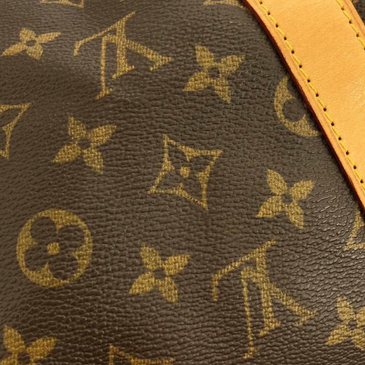 LOUIS VUITTON Keepall M41416 Boston Monogram 黑色 Monogram 中古品A - 縮圖 7