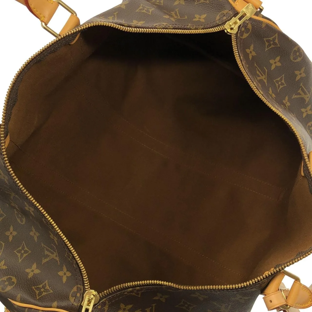 LOUIS VUITTON Keepall M41416 Boston Monogram 黑色 Monogram 中古品A - 縮圖 9