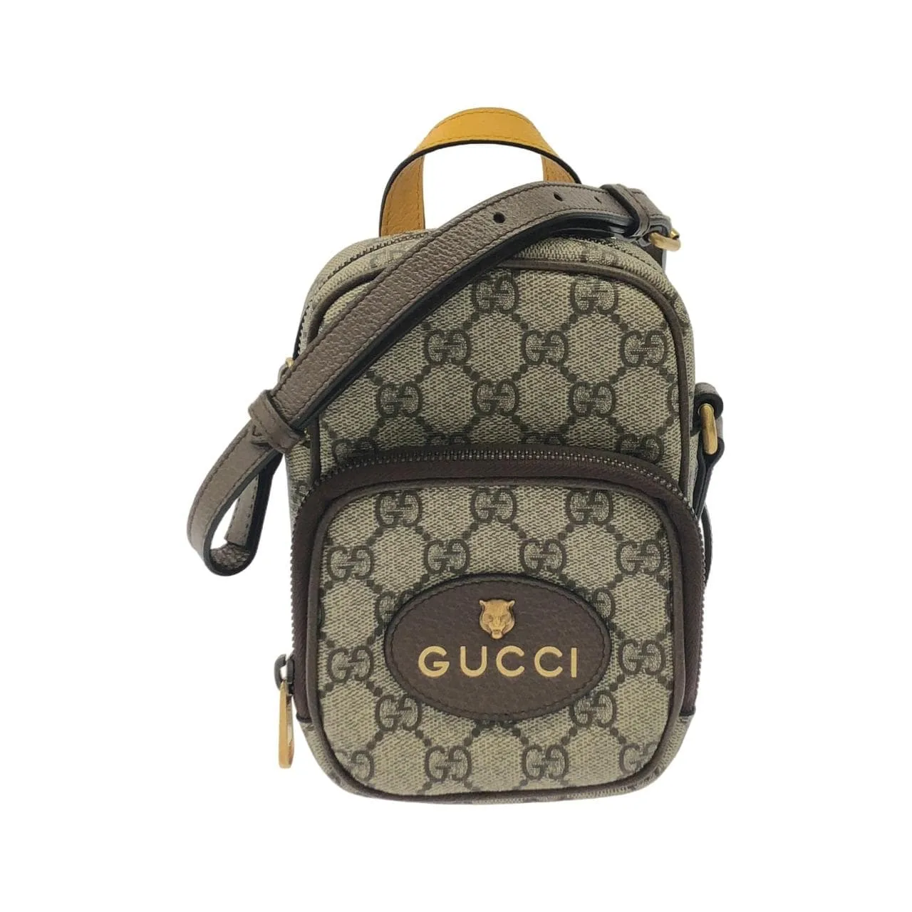 GUCCI 658556 K9GOT 肩背包 帆布 Black