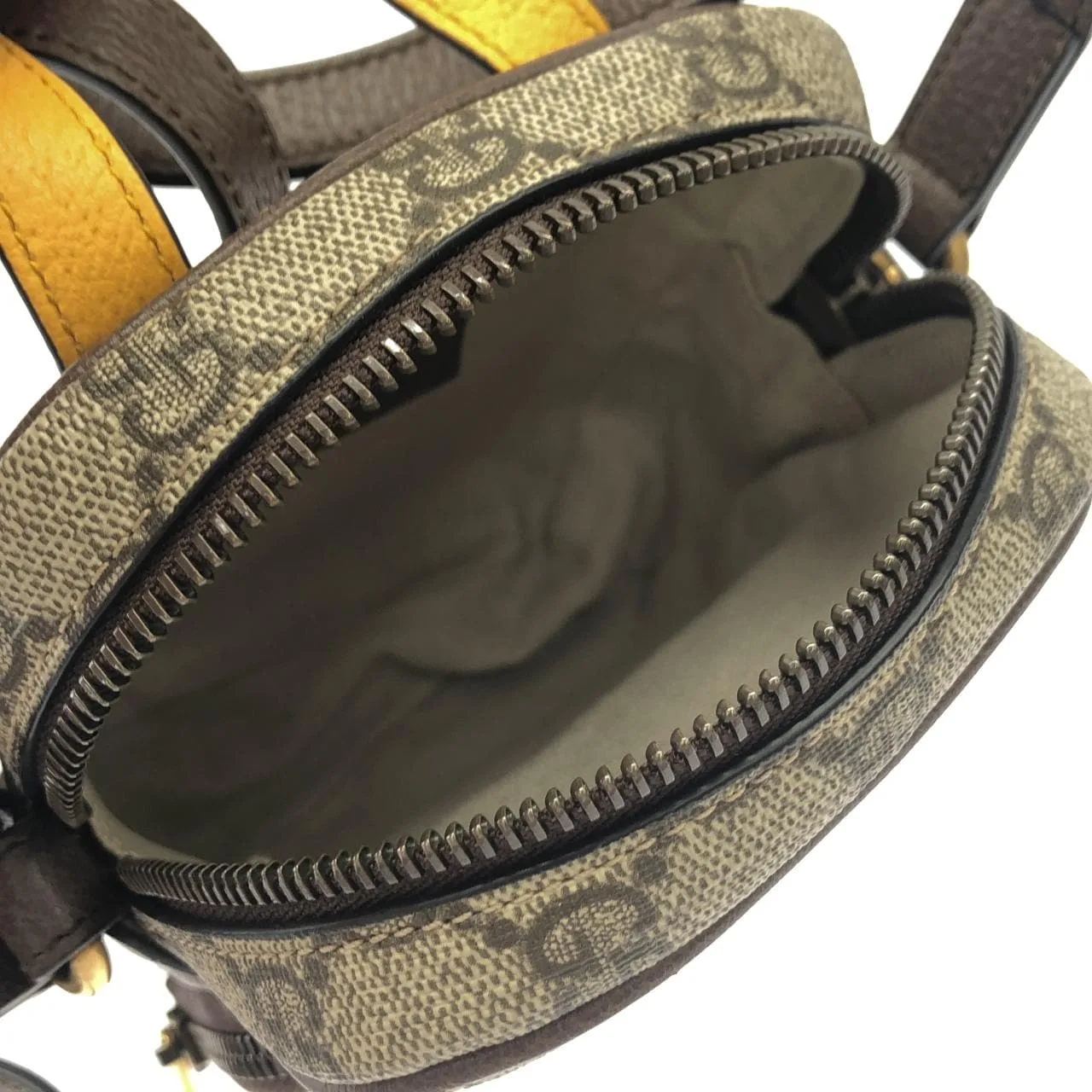 GUCCI 658556 K9GOT 肩背包 帆布 黑色 帆布 中古品A - 縮圖 7