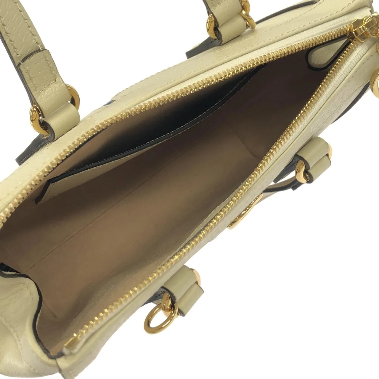 GUCCI 719882 DJ2DG 手提包 皮革 黑色 皮革 中古品A - 縮圖 7