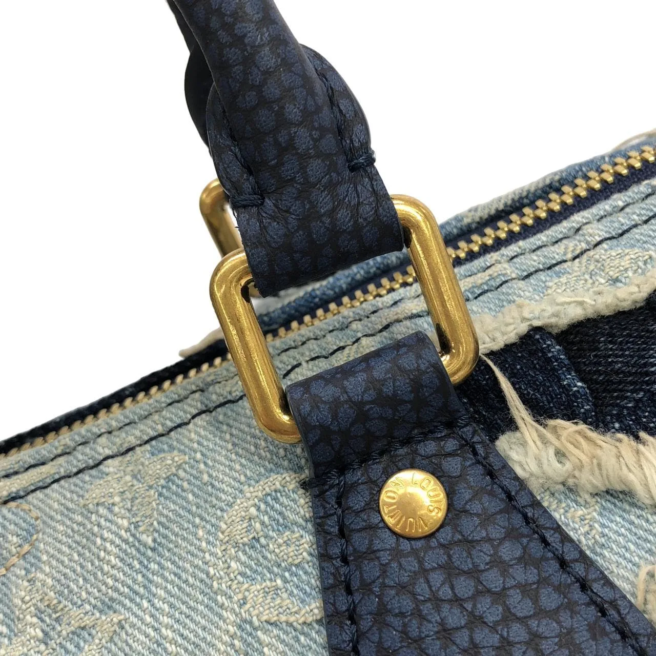 LOUIS VUITTON Speedy M15276 Boston Denim
