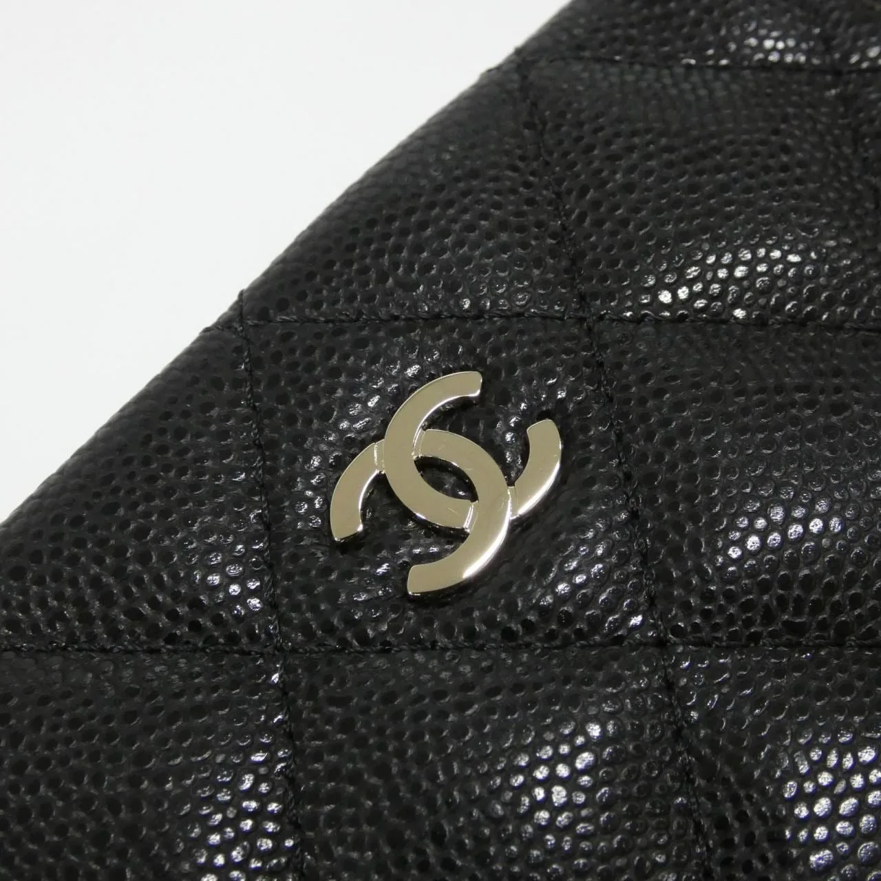 CHANEL Timeless Classic AP4423 Wallet Grained Calfskin Black Grained Calfskin Rank A - Thumbnail 5