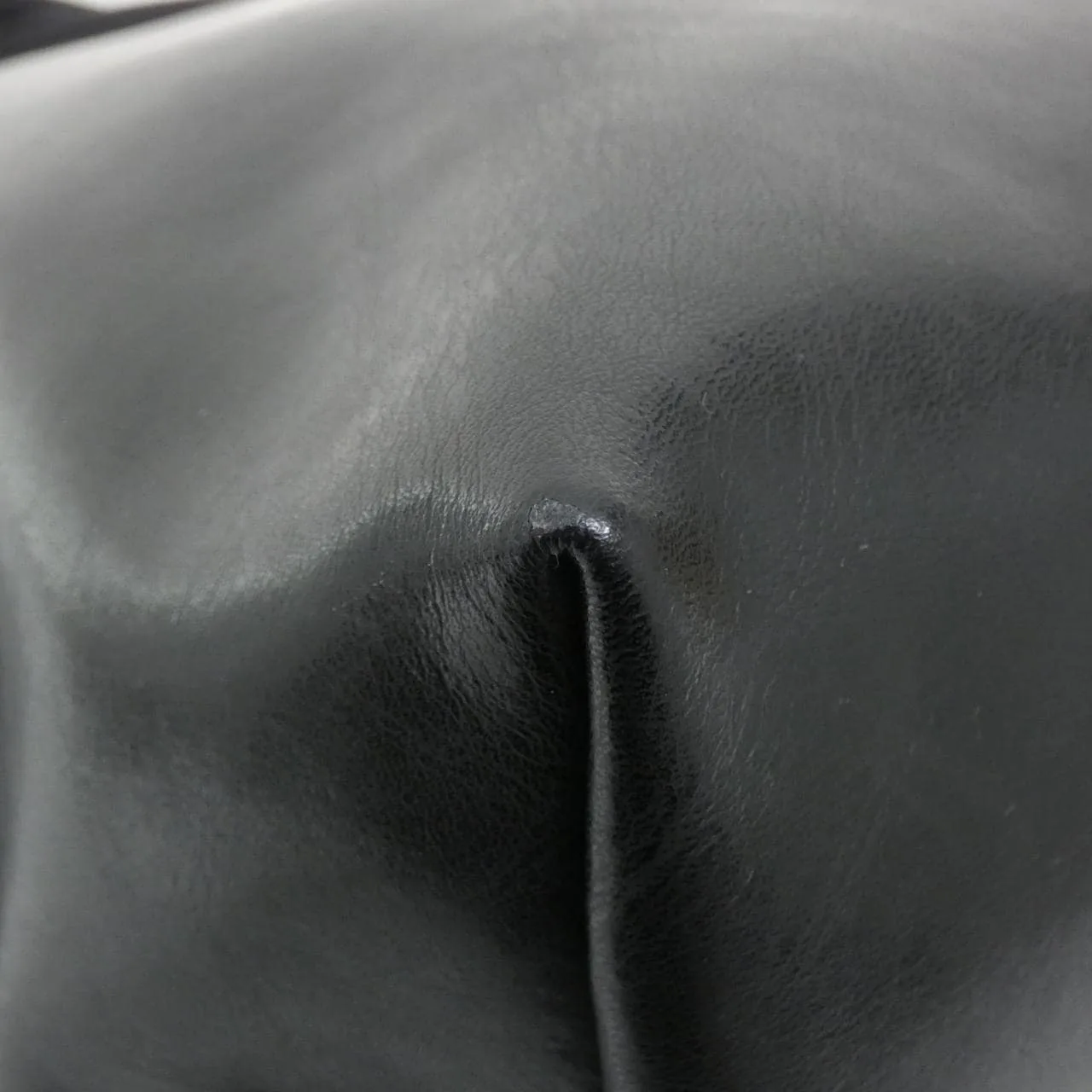 BALENCIAGA Cabas 689271 Handbag Leather 黑色 皮革 中古品A - 縮圖 3