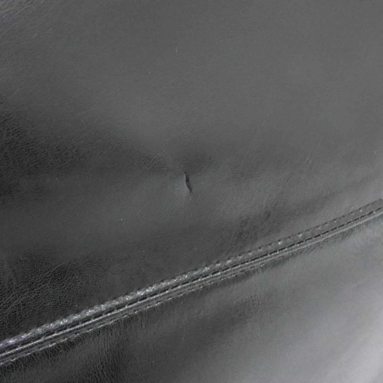 BALENCIAGA Cabas 689271 Handbag Leather 黑色 皮革 中古品A - 縮圖 4