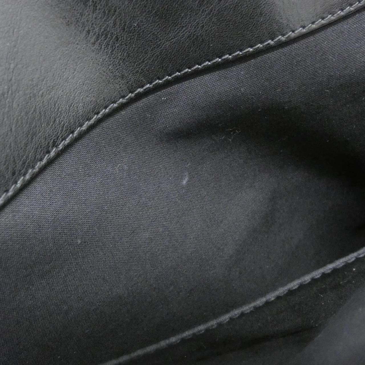 BALENCIAGA Cabas 689271 Handbag Leather 黑色 皮革 中古品A - 縮圖 10