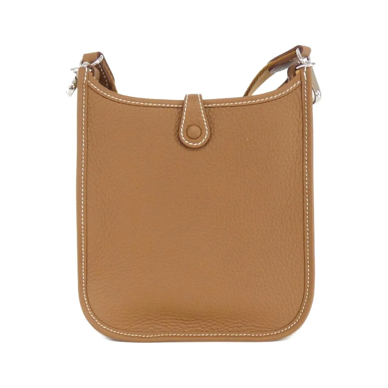 HERMES Evelyne 069426CK Shoulder Clemence Gold Clemence Leather Rank A - Thumbnail 2