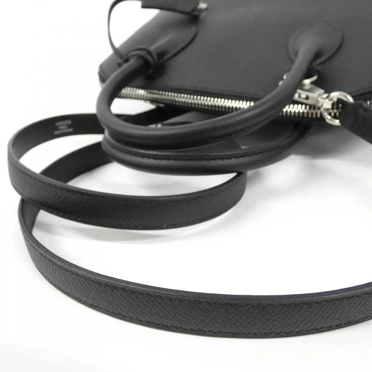 HERMES Bolide 082798CK Handbag Epsom Black Epsom Leather Unused - Thumbnail 4