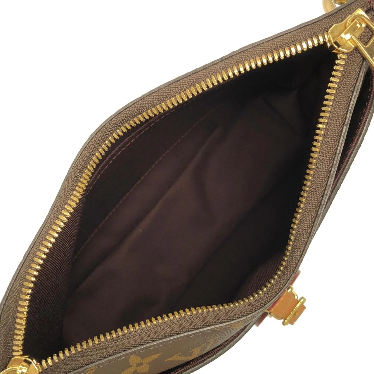 LOUIS VUITTON Odéon M45354 手提包 Monogram 黑色 Monogram 中古品A - 縮圖 8