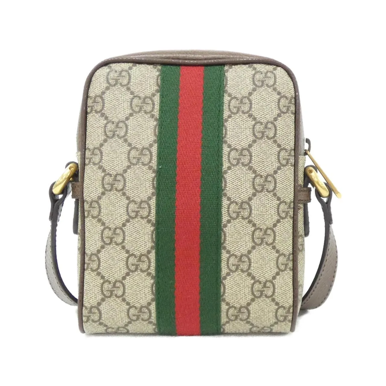 GUCCI 598127 96IWT Shoulder Canvas