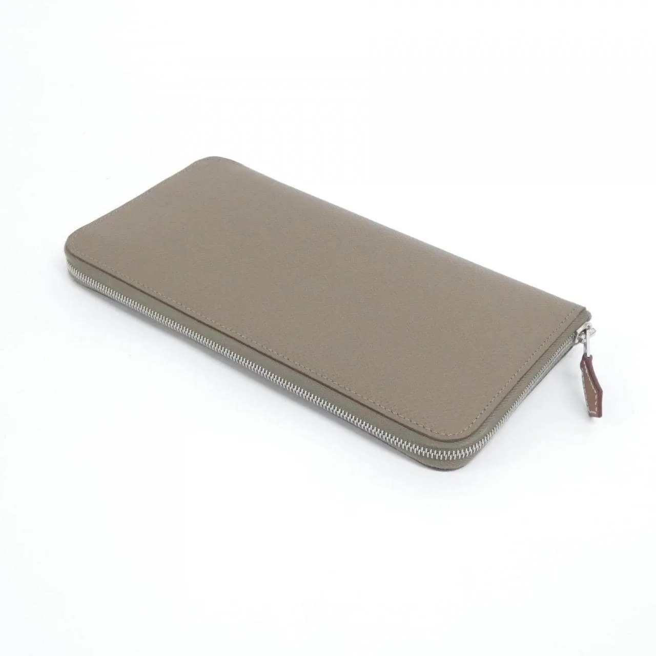 HERMES 084387CK Wallet Epsom Etoupe Epsom Leather Rank A - Thumbnail 2