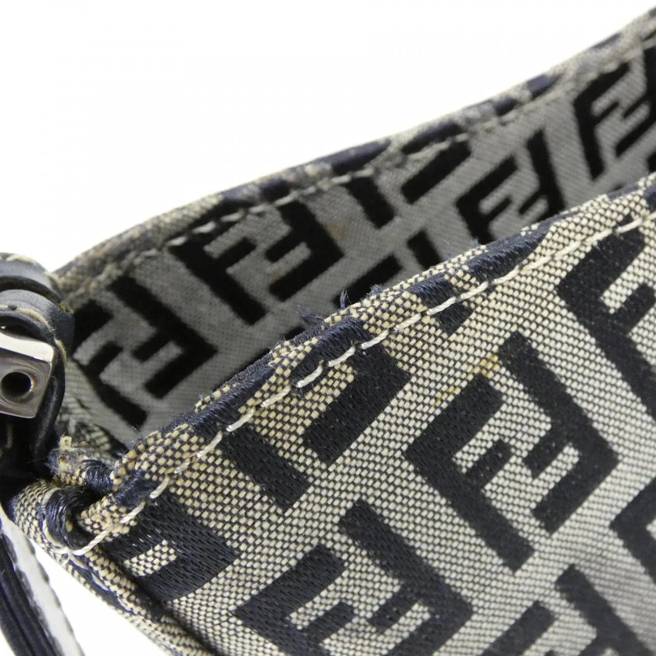 FENDI 16115 Shoulder Canvas