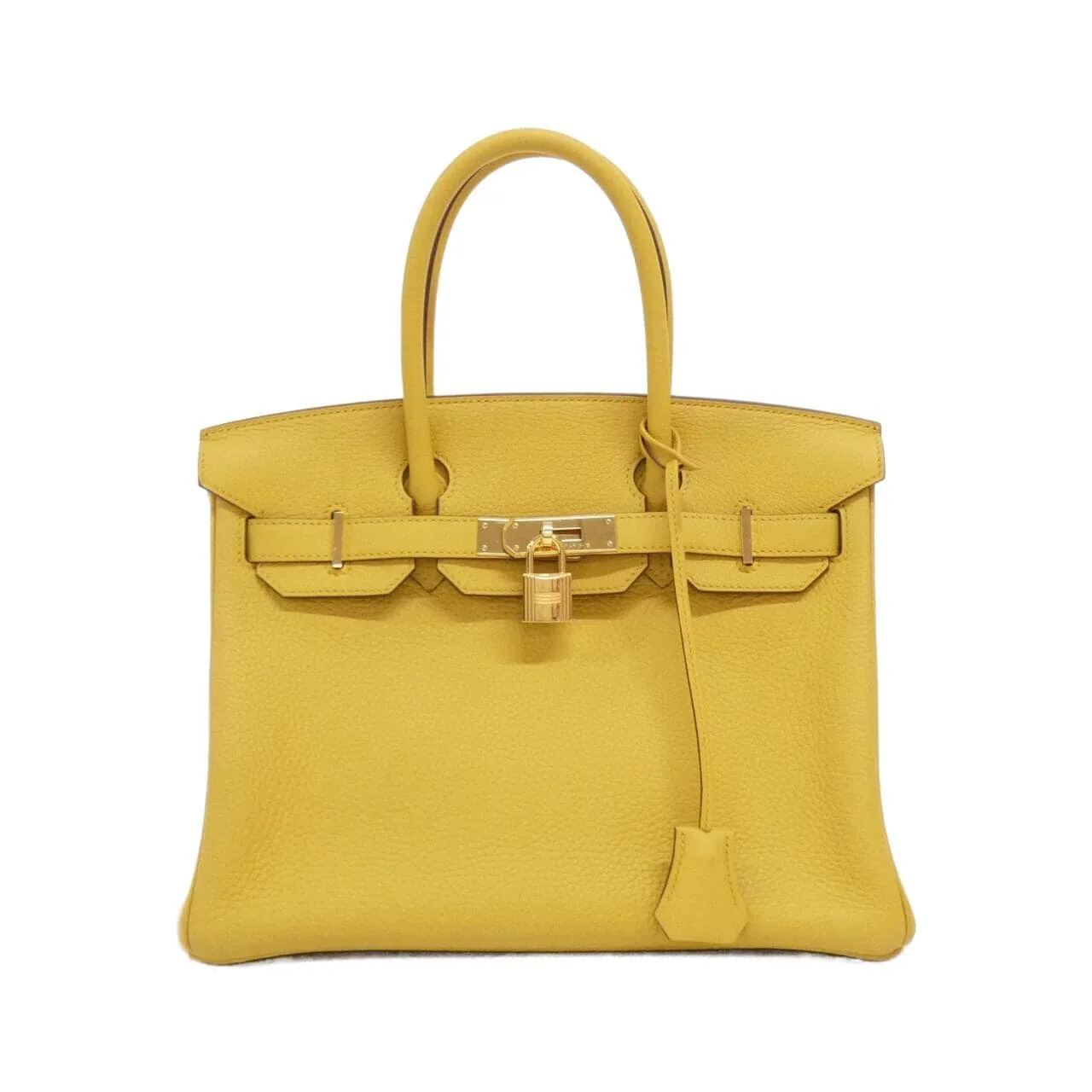 HERMES Birkin 030335CK Handbag Clemence Black