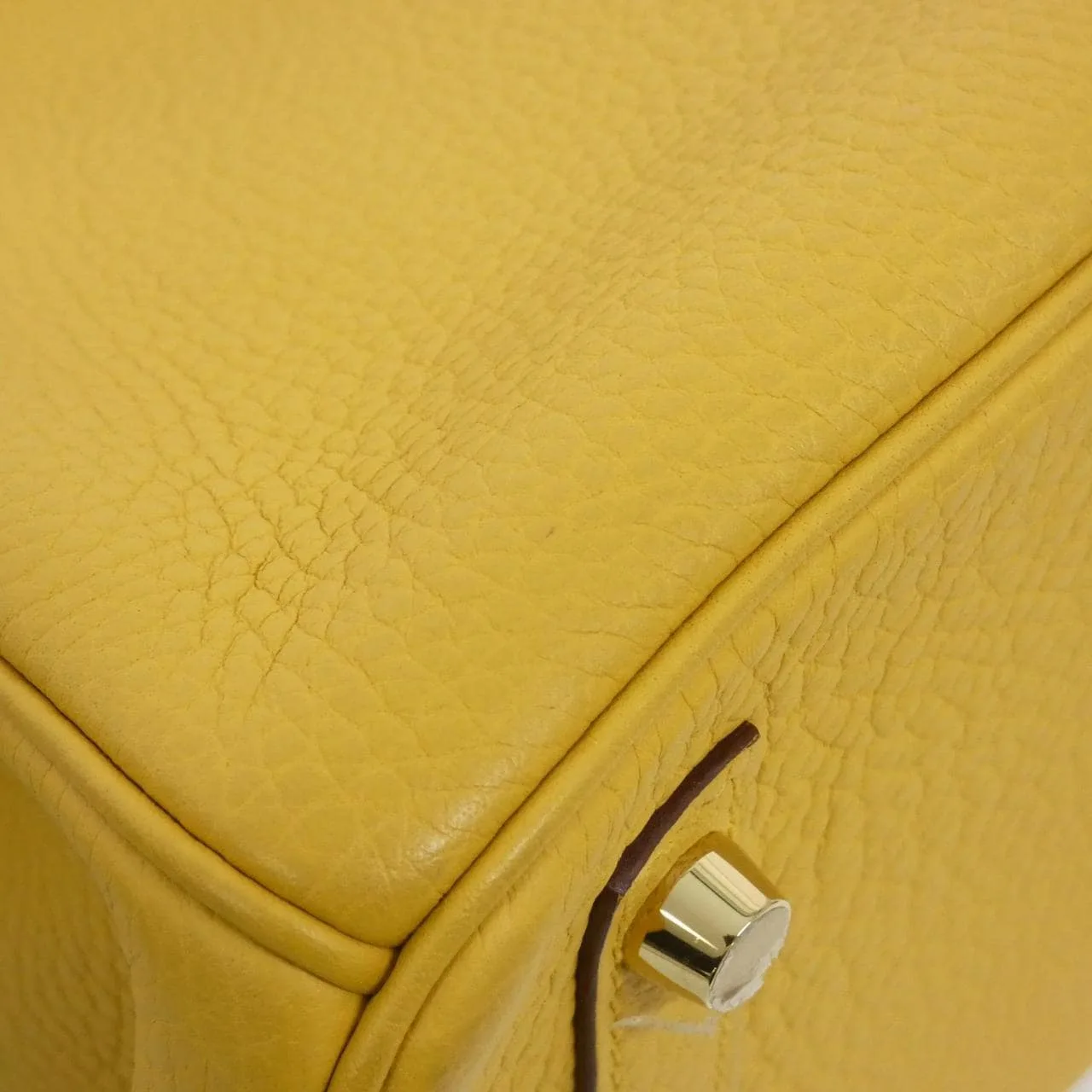 HERMES Birkin 030335CK Handbag Clemence Black Clemence Leather Rank A - Thumbnail 4