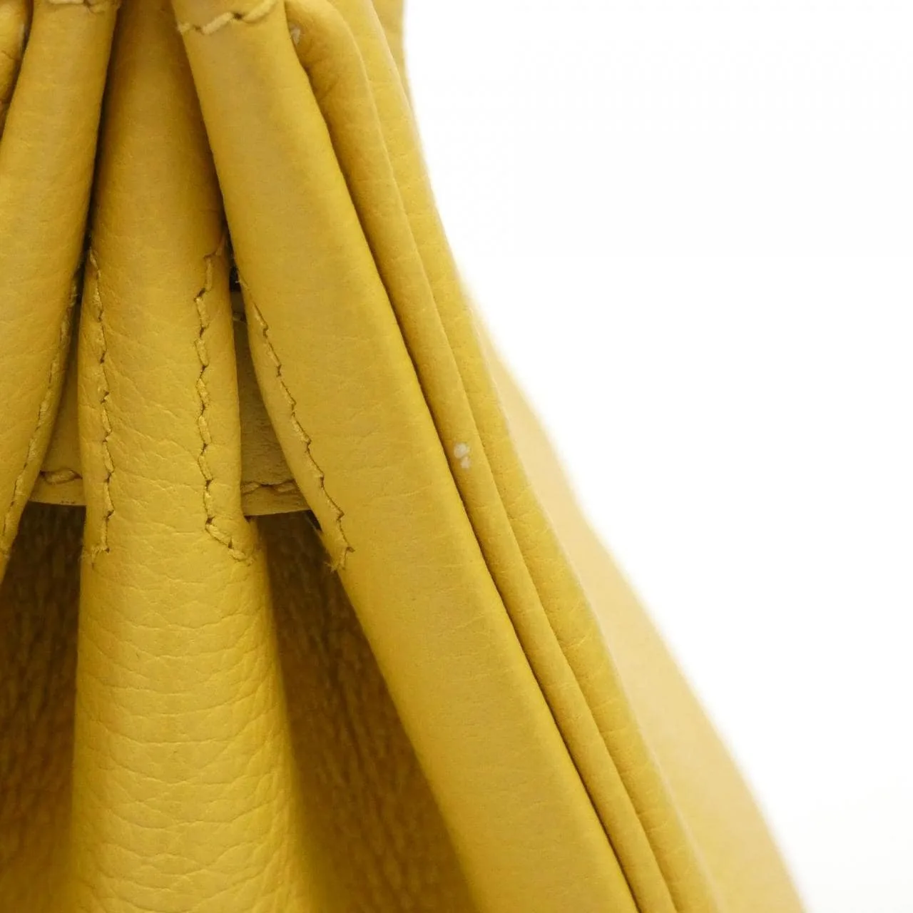 HERMES Birkin 030335CK Handbag Clemence Black Clemence Leather Rank A - Thumbnail 5