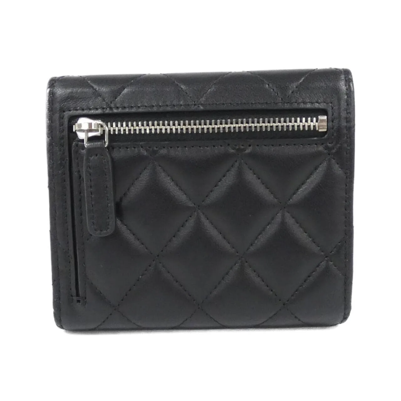 CHANEL Chanel 19 AP3986 Wallet Lambskin Black Lambskin Rank A - Thumbnail 2