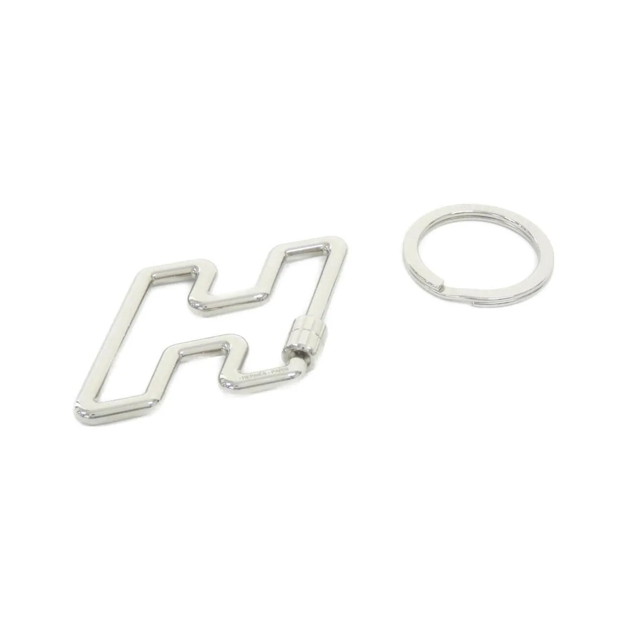 HERMES 077245FJ Key Case Silver Rank A - Thumbnail 2