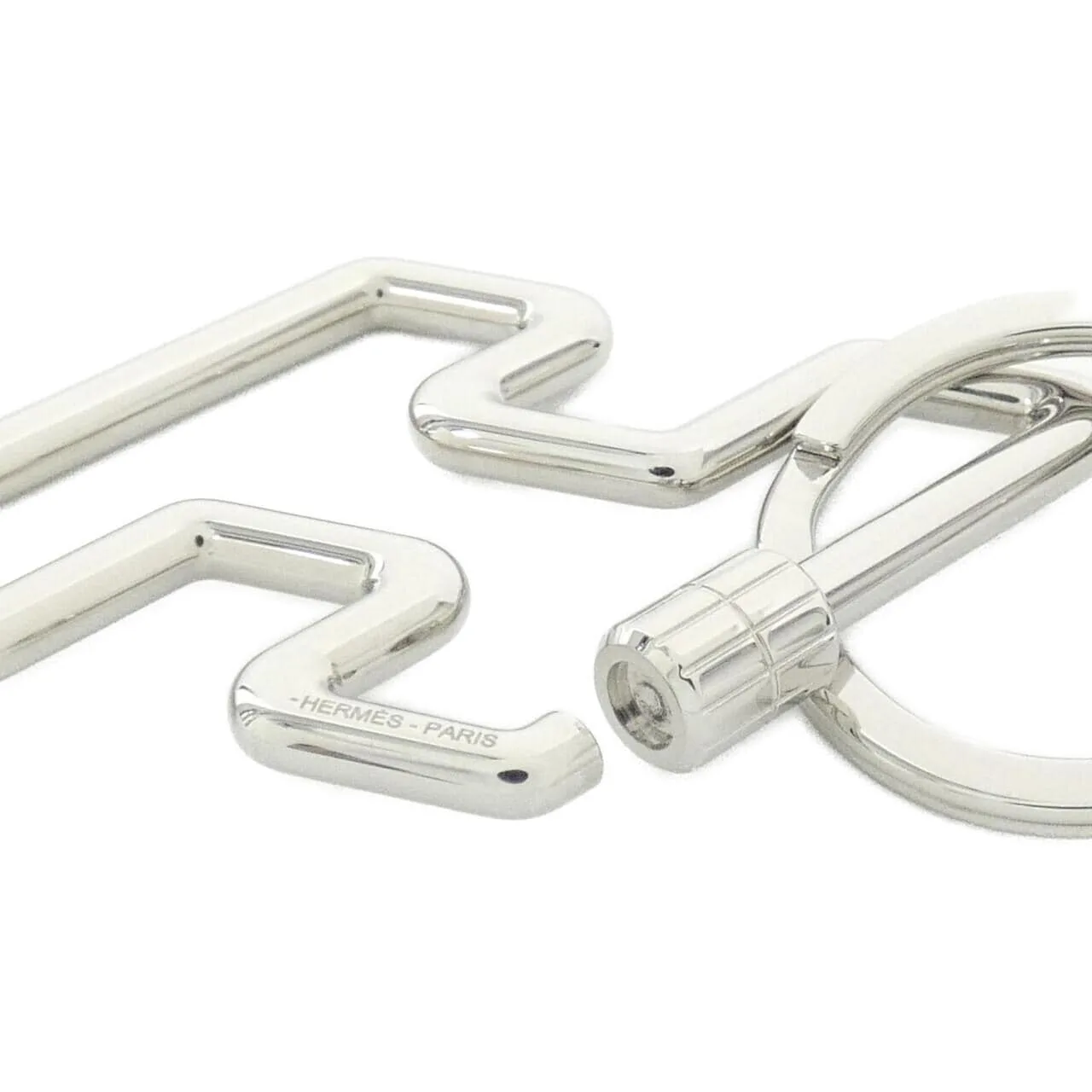 HERMES 077245FJ Key Case Silver Rank A - Thumbnail 3