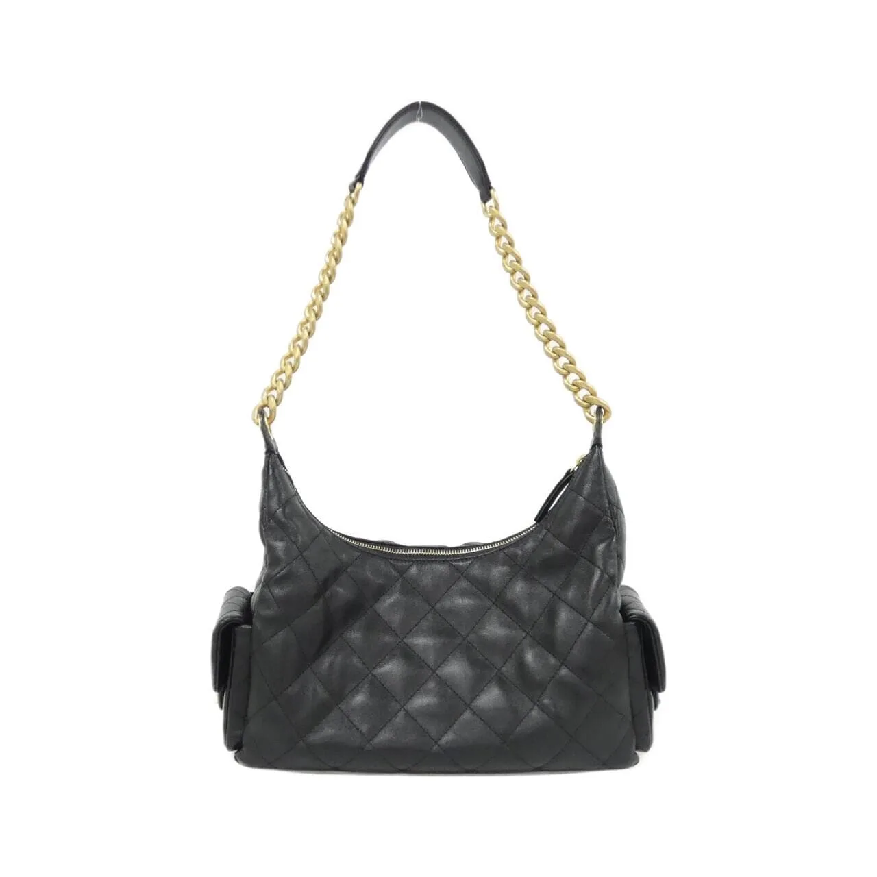 CHANEL AS5302 Shoulder Lambskin 黑色 羊皮 中古品A - 縮圖 2