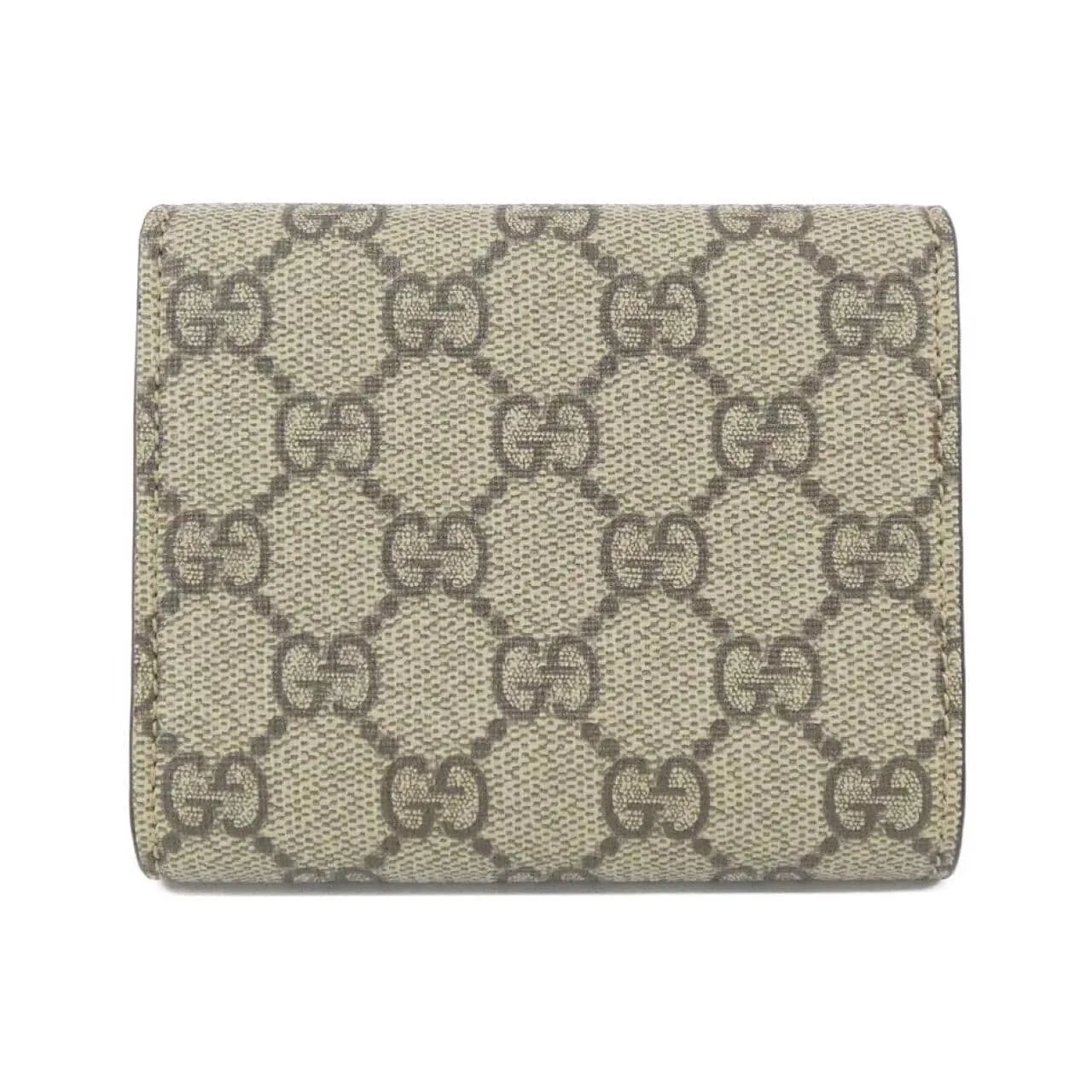 GUCCI 627073 KHNSN Wallet Canvas 黑色 帆布 中古品A - 縮圖 2