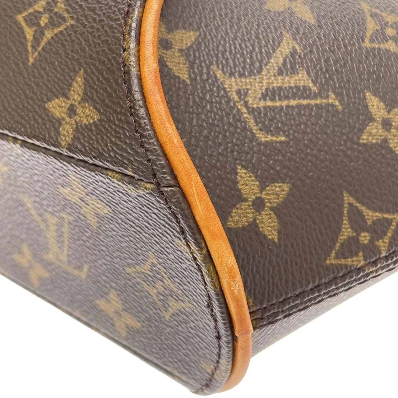 LOUIS VUITTON Ellipse M51127 Handbag Monogram 黑色 Monogram 中古品B - 縮圖 2