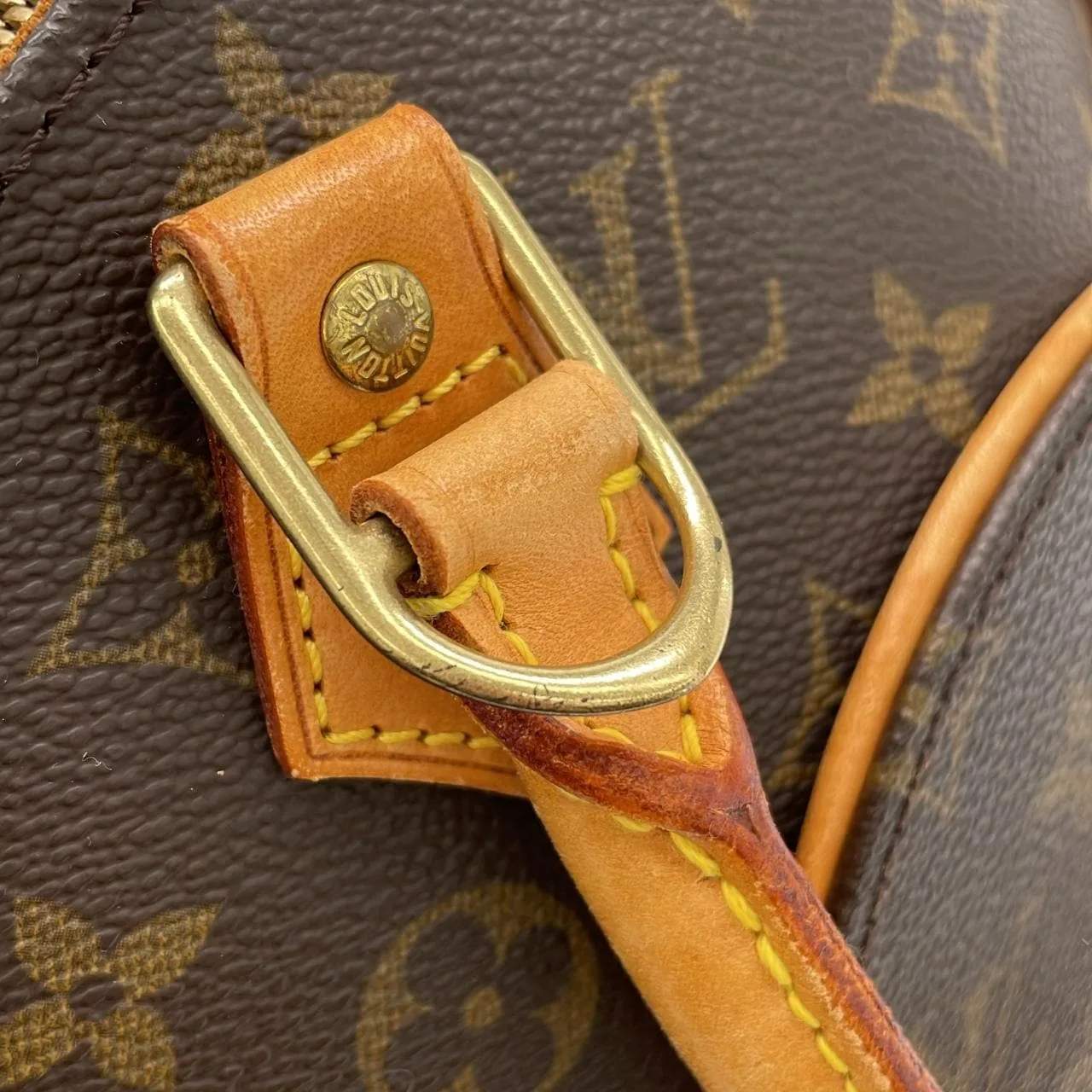 LOUIS VUITTON Ellipse M51127 Handbag Monogram 黑色 Monogram 中古品B - 縮圖 5